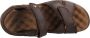 Panama Jack Platte sandalen met plakband Brown Heren - Thumbnail 9