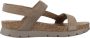 Panama Jack Platte Sandalen met Plakband Gray Dames - Thumbnail 6