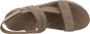 Panama Jack Platte Sandalen met Plakband Gray Dames - Thumbnail 9