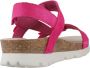 Panama Jack Platte Sandalen met Plakstrip Pink Dames - Thumbnail 10