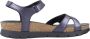 Panama Jack Platte Sandalen met Twee Banden Blue Dames - Thumbnail 6