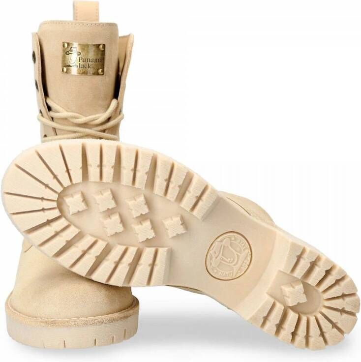 Panama Jack Polinia B1 Veterschoenen voor Dames Beige Dames