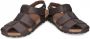 Panama Jack Comfortabele platte sandalen voor mannen Brown Heren - Thumbnail 8