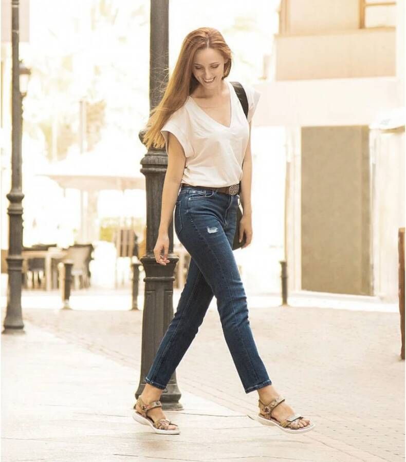 Panama Jack Sandalen Bruin Dames