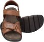 Panama Jack Flat Sandals Brown Heren - Thumbnail 2