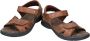 Panama Jack Comfortabele platte sandalen voor mannen Brown Heren - Thumbnail 3
