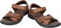 Panama Jack Flat Sandals Brown Heren - Thumbnail 3