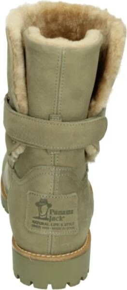 Panama Jack Sportieve Hoge Laarzen Taupe Nubuck