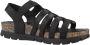 Panama Jack Stijlvolle platte sandalen voor vrouwen Black Dames - Thumbnail 6