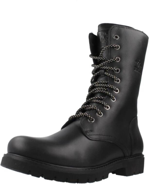 Panama Jack Stijlvolle Veterschoenen Black Dames