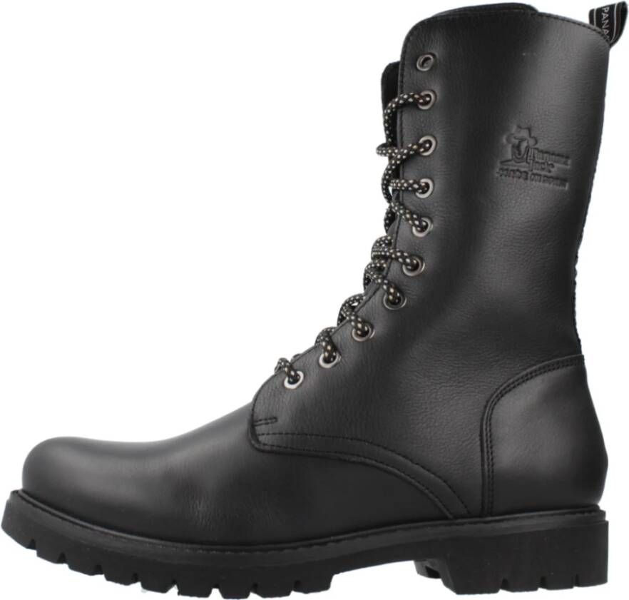 Panama Jack Stijlvolle Veterschoenen Black Dames