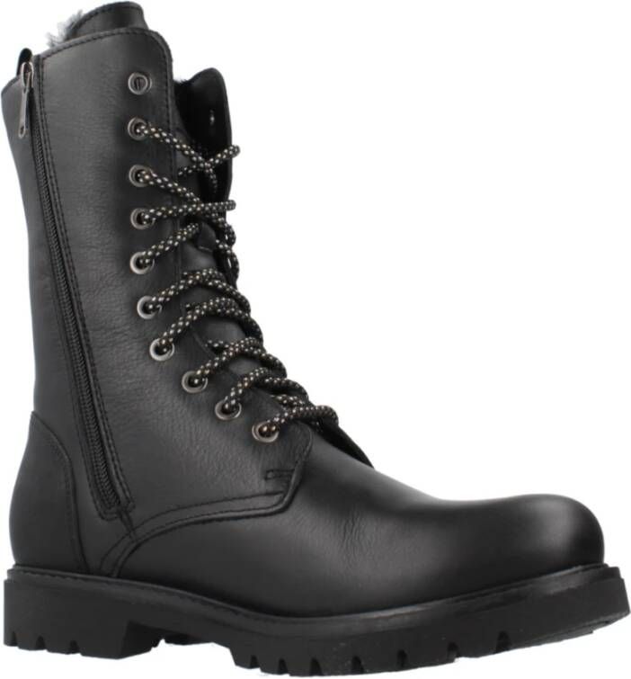 Panama Jack Stijlvolle Veterschoenen Black Dames
