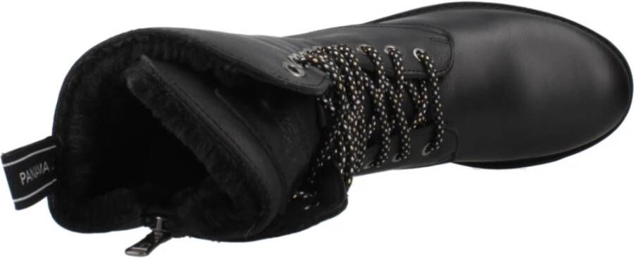 Panama Jack Stijlvolle Veterschoenen Black Dames