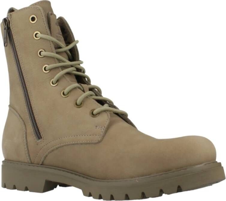 Panama Jack Stijlvolle Veterschoenen Green Dames