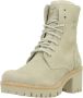 Panama Jack Stijlvolle Veterschoenen met Hakken Beige Dames - Thumbnail 8