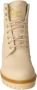 Panama Jack Waterdichte witte leren dameslaars Beige Dames - Thumbnail 6