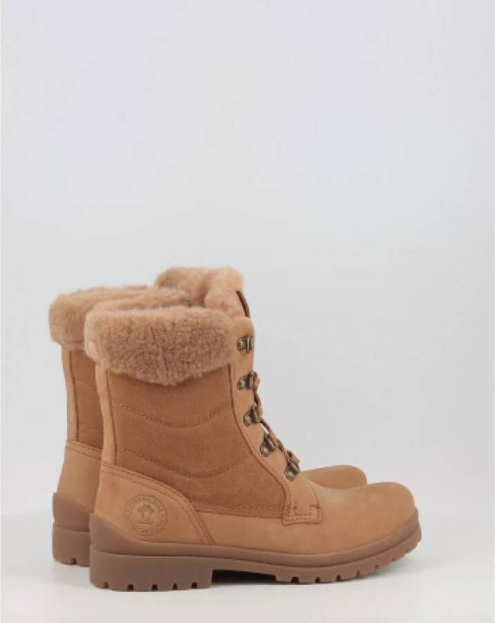 Panama Jack Winter Boots Beige Dames