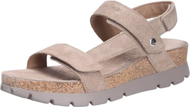Panama Jack Zachte wig sandalen voor vrouwen