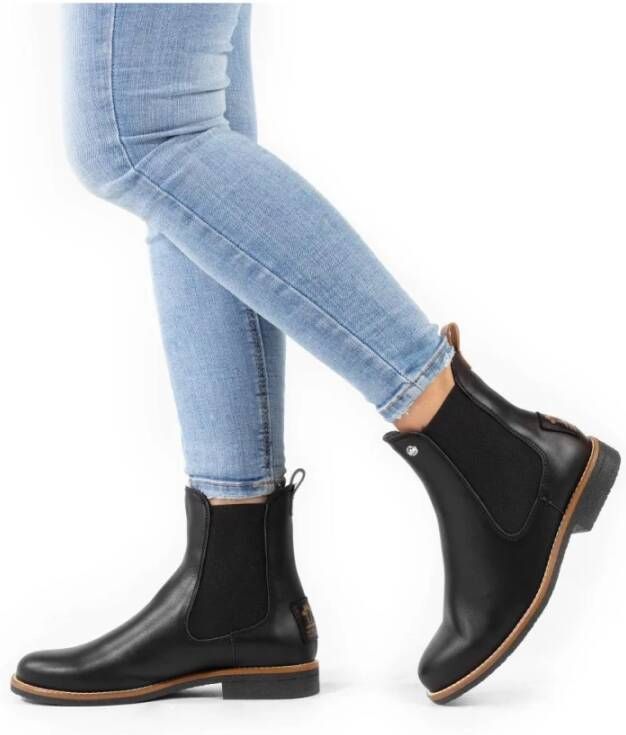 Panama Jack Zwarte Gillian Igloo Winterlaarzen Black Dames