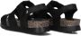 Panama Jack Stijlvolle platte sandalen voor vrouwen Black Dames - Thumbnail 11
