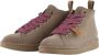 Panchic Beige Sneakers met Fuchsia Veters Beige Dames - Thumbnail 16