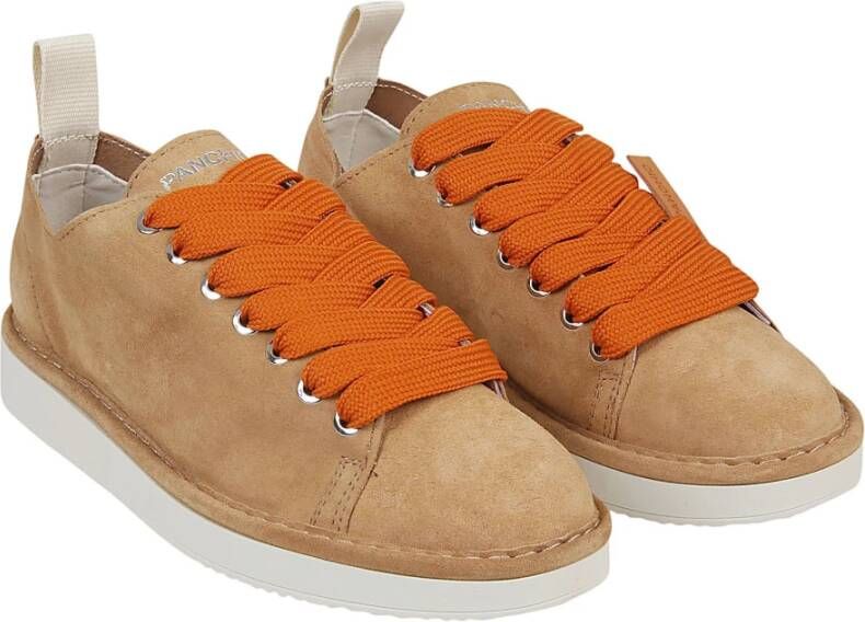 Panchic Comfortabele schoen met strakke lijn Brown Dames