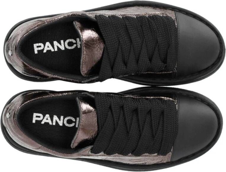 Panchic Crackle-effect Bronzen Sneaker