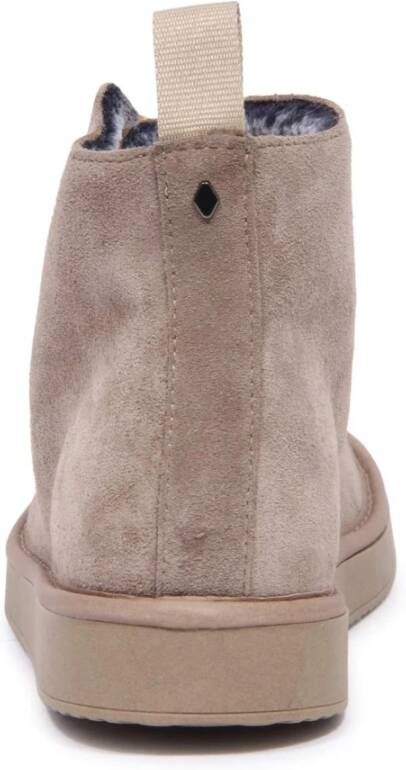 Panchic Ecofur Lining Enkelboot Walnut-Yellow