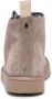 Panchic Beige Oker Enkellaars met breed geweven veters Beige Dames - Thumbnail 2