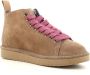 Panchic Beige Sneakers met Fuchsia Veters Beige Dames - Thumbnail 4