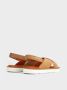 Panchic Flat Sandals Brown Heren - Thumbnail 3