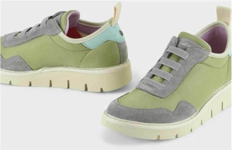 Panchic FlexiGreen Slip-On Sneakers Green Dames