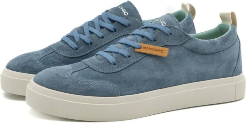 Panchic Heren Basic BlueRed Sneakers Ss24 Blue Heren
