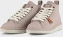 Panchic Ivoor Nubuck Enkellaarzen Beige Dames - Thumbnail 2