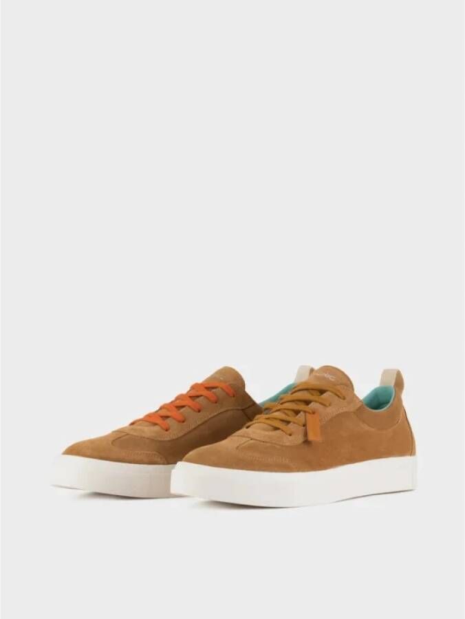 Panchic Suede Biscuit Burnt Orange Veterschoenen