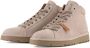 Panchic Leren Veterschoenen voor Heren Beige Heren - Thumbnail 6