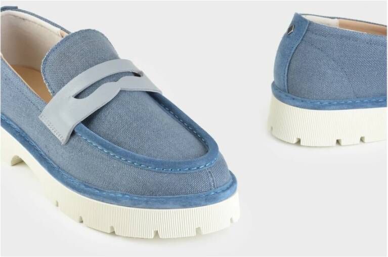 Panchic Loafers Blue Heren