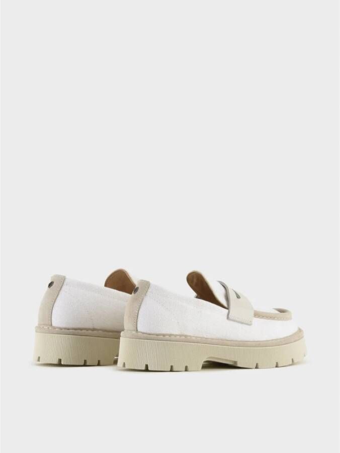 Panchic Loafers White Dames