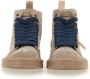 Panchic Heren Enkellaars van Walnoot-Kobalt Suede Brown Heren - Thumbnail 3