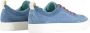 Panchic Blauwe Suède Sneakers met Leren Details Blue Heren - Thumbnail 9