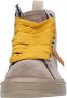 Panchic Beige Oker Enkellaars met breed geweven veters Beige Dames - Thumbnail 5