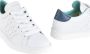 Panchic Witte leren sneakers met brede witte veters White Heren - Thumbnail 4