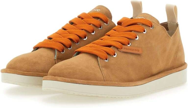 Panchic Stijlvolle Sneakers Orange Heren