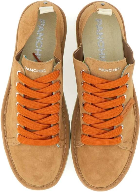 Panchic Stijlvolle Sneakers Orange Heren