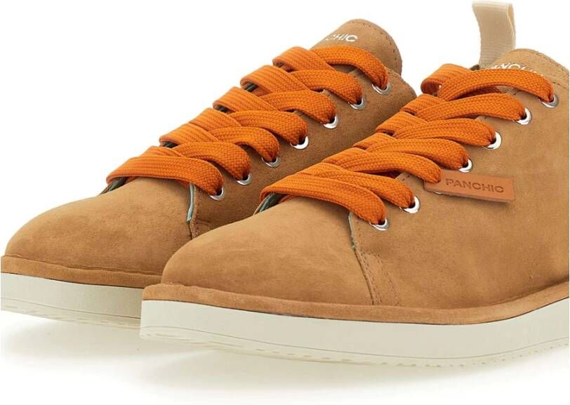 Panchic Stijlvolle Sneakers Orange Heren