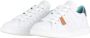 Panchic Witte leren sneakers met brede witte veters White Heren - Thumbnail 26