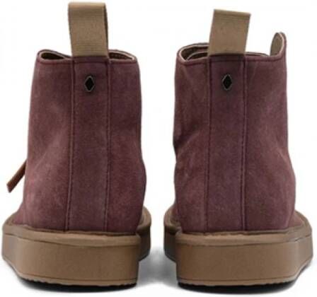 Panchic Suède Bootie Donkerroze