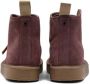 Panchic Suède Bootie Donkerroze - Thumbnail 2