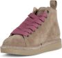 Panchic Beige Sneakers met Fuchsia Veters Beige Dames - Thumbnail 11