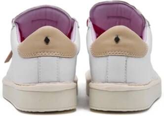 Panchic Wit-Beige Leren Sneakers